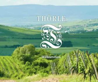 Thoerle-Wein.de(Thörle) Screenshot