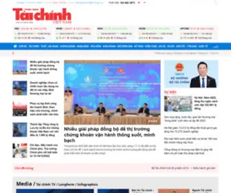 Thoibaotaichinhvietnam.vn(Thời báo Tài chính Việt Nam Online) Screenshot