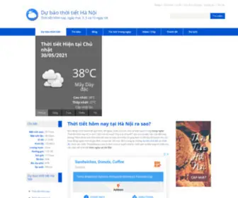 Thoitiethanoi.com(Dự báo thời tiết Hà Nội) Screenshot