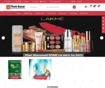 Thokbazar.in(The best online Cosmetic store in India. Thokbazar) Screenshot