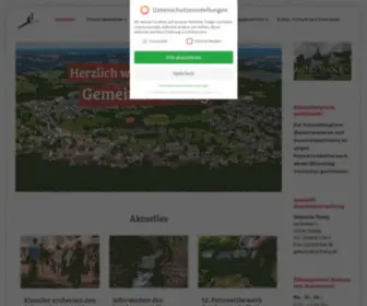 Tholey.de(Gemeinde Tholey) Screenshot