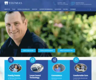 Thomas-Dentistry.com(Dentist Kirkland) Screenshot