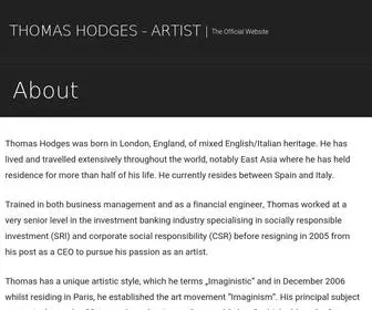 Thomas-Hodges.com(The Official Website) Screenshot