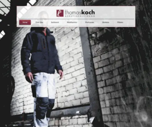 Thomas-Koch-Berufsbekleidung.de(Thomas Koch Berufsbekleidung) Screenshot