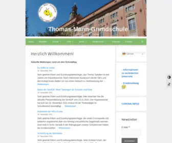 Thomas-Mann-Grundschule.de(Lernen) Screenshot