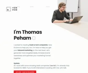 Thomas-Peham.com(Thomas Peham) Screenshot