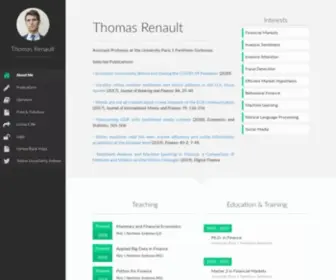 Thomas-Renault.com(Thomas Renault) Screenshot