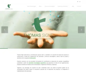 Thomas-Signe.cl(Inicio) Screenshot