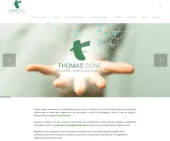 Thomas-Signe.co(Inicio) Screenshot