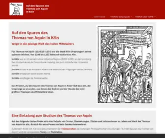 Thomas-Von-Aquin.de(Jetzt kaufen) Screenshot