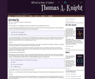 Thomasaknight.com(Thomas A) Screenshot
