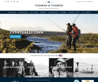 Thomasandthomas.com(Thomas & Thomas Fly Rods) Screenshot