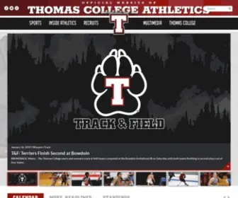 Thomasathletics.com(Thomas College) Screenshot