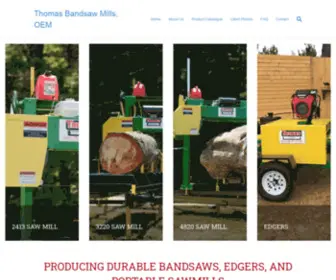 Thomasbandsawmills.com(Thomasbandsawmills) Screenshot