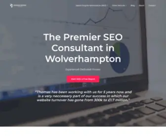 Thomasbaughmedia.com(SEO Company Wolverhampton) Screenshot