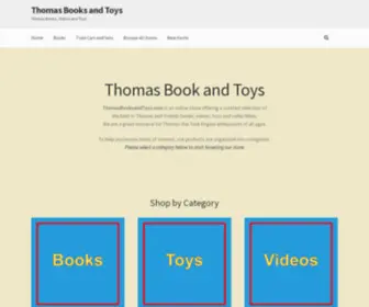 Thomasbooksandtoys.com(Thomas Books) Screenshot