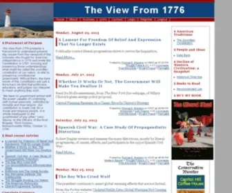 Thomasbrewton.com(The View From 1776) Screenshot
