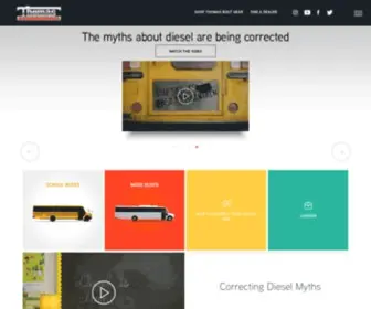 Thomasbus.com(Thomas Built Buses) Screenshot