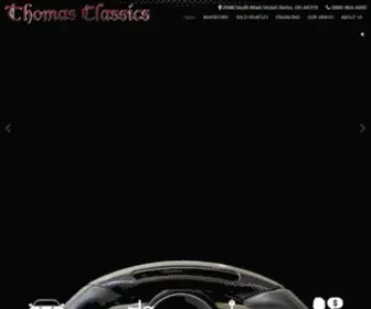 Thomasclassics.com Screenshot