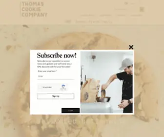 Thomascookieco.co.uk(Thomas Cookie Co) Screenshot