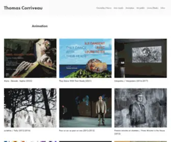 Thomascorriveau.com(Thomas Corriveau) Screenshot