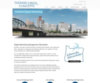 Thomascreekconcepts.com(Thomas Creek Concepts) Screenshot