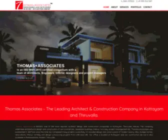 Thomasdesignz.com(Architects in cochin) Screenshot