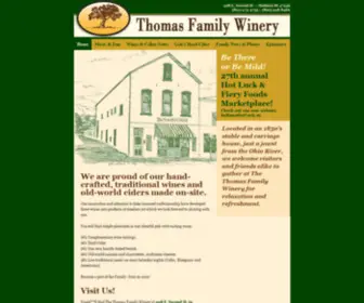 Thomasfamilywinery.us(Thomas Family Winery) Screenshot