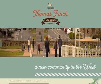 Thomasfinch.com.au(Thomas Finch Land Estate) Screenshot