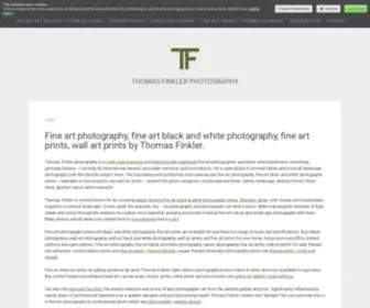Thomasfinkler.com(Thomas Finkler Fine Art Photography) Screenshot