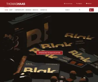 Thomashaas.com(Thomas Haas Chocolates) Screenshot