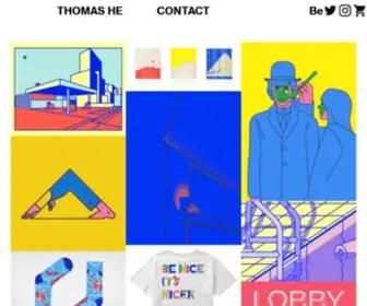 Thomashedger.co.uk(Thomas) Screenshot