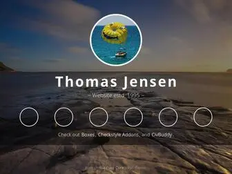 Thomasjensen.com(Thomas Jensen) Screenshot