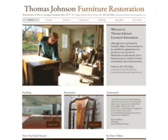 Thomasjohnsonrestoration.com(Thomas Johnson Antique Furniture Restoration) Screenshot