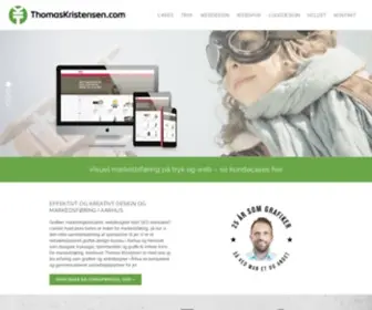 Thomaskristensen.com(Grafiker Århus) Screenshot