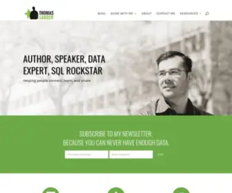 Thomaslarock.com(Author) Screenshot