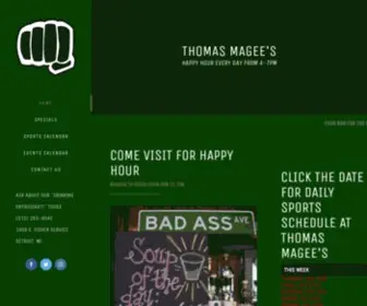 Thomasmagees.com(Thomas Magee's) Screenshot