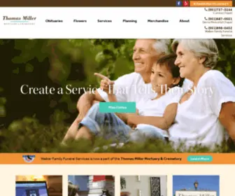 Thomasmillermortuary.com(Thomas Miller Mortuary) Screenshot