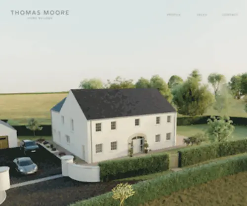 Thomasmoorehomes.com(Luxury Home Builder) Screenshot