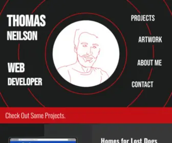 Thomasneilson.com(Thomas Neilson Web Dev) Screenshot