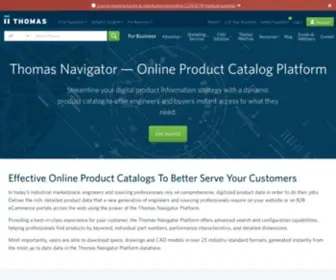Thomasnet-Navigator.com(Navigator Platform) Screenshot