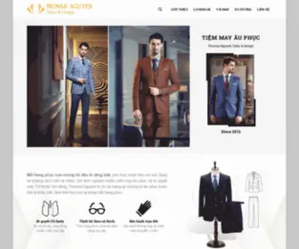 Thomasnguyentailor.com(Thomas Nguyen Tailor & Design chuyên may các loại âu phục) Screenshot