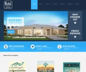 Thomaspaulconstructions.com(Thomas Paul Constructions) Screenshot