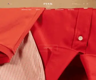 Thomaspink.com(Pink Shirtmaker) Screenshot