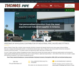 Thomaspipe.net(Industrial pipe) Screenshot