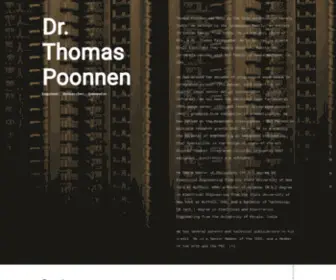 Thomaspoonnen.com(Thomas Poonnen) Screenshot