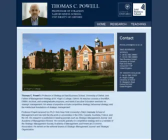 Thomaspowell.co.uk(Thomas C. Powell) Screenshot