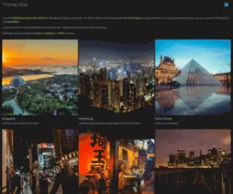 Thomasrice.com(Thomas Rice) Screenshot