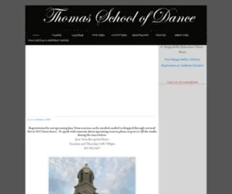 Thomasschoolofdance.com(Thomasschoolofdance) Screenshot