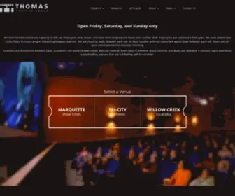 Thomastheatregroup.com(Thomas Theatre Group) Screenshot